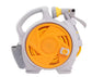 Yellow Portable Hose Reel Cart with 14m Hose 7-Pattern Spray Gun Garden Watering System