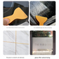 2 Piece Car Vinyl Wrap Squeegee Set - Plastic Application Scrapers for Smooth Film Installation