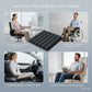 Bohemian Style Portable 3D Aircell Travel Inflatable Seat Cushion with Built-in Pump – 36 Airbags Ergonomic Pressure Relief Pad with Lycra Cover & Non-Slip Base for Office Car Flight Long Sitting