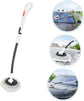 Professional Telescopic(55-120cm) Car Microfiber Wash Mop - 90° Rotating Detachable Brush Head, 15° Ergonomic Curved Rod & Handle - Durable Aluminum Alloy Chenille Brush for Car, Home and Window Cleaning