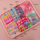 895-Piece Cute Hair Accessories Gift Set with Elastic Rubber Bands - Perfect Gift for Girls