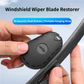 4PCS Gold Portable Car Windshield Wiper Blade Repair Tool - Triple the Wiper Lifespan – Dual Grit Sanding Restorer and Trimmer for Wiper Rubber Strips
