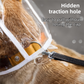 4XL Size Waterproof EVA Transparent Dog Hooded Raincoat and Pet Full-Coverage Poncho with Adjustable Snaps & Hidden Leash Opening, Quick-Drying and Easy to Clean for Small Medium Large Dogs