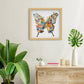 Enchanting Butterfly Wooden Jigsaw Puzzle for Adults - Creative Unique Shaped 3D Wooden Puzzle Wall Art, Parent-Child Educational DIY Craft Gift, M Size 118 Pieces 8.4 x 8.3"