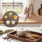 J-17 White Wireless Handheld Electric Milk Frother / Egg Beater with 2 Stainless Steel Heads, 3-Speed Stable and Anti-Splash, Typec Rechargeable