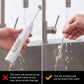 J-17 White Wireless Handheld Electric Milk Frother / Egg Beater with 2 Stainless Steel Heads, 3-Speed Stable and Anti-Splash, Typec Rechargeable