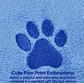 3-Pack Brown 40*80cm Pet Drying absorbent Towel for Dogs and Cats - Quick Dry Super Absorbent Microfiber Bath Towel with Paw Print Design - Large Size Grooming Towel for Pets
