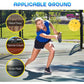 4-piece Blue Complete Pickleball Training Set Pickleball Starter Training Kit  with Paddle Ball Retriever Rebound Trainer and Practice Ball