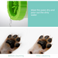Green small size Pet Paw Cleaner Cup Portable Dog Paw Washer with Soft Silicone Bristles TPR Silicone Cleaning Cup for Muddy Paws Dogs and Cats