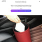Black Car Trash Can - Foldable Dual-Layer Waterproof Car Garbage Bin , Space-Saving, Easy Clean, Portable Storage for Vehicle Interior, Durable Faux Leather Material