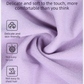 2 pcs Relaxing Winter Set - Purple  Nursing Cape and White Mini Humidifier Soothing – Soft Postpartum Shawl & 650ml USB Air Humidifier for Home Comfort，Relax Self Care Present for Women