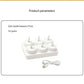 LED Rechargeable Flameless Candle Night Light Set (12 Units, with Lampshade)– USB Charging Decorative Tea Light Ambient Lighting for Christmas & Home Decor