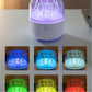 Black Jellyfish Aroma Diffuser Humidifier LED Night Light 280ml USB Essential Oil Diffuser with 3 Timing Modes Color Changing Ambient Mist Lamp for Bedroom Office Relaxation
