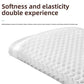 Purple Universal Honeycomb Gel Seat Cushion - Breathable Cooling Pad for Car & Office - Ergonomic Pressure Relief & Non-Slip Design for Long Sitting