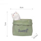 Creative Animal-Themed "Paper Bag" Pen Holder (Cat) — Resin Desktop Organizer | Cute Cartoon Pencil Cup, Planter, & Storage Container | Home & Office Desktop Decor
