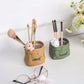 Creative Animal-Themed "Paper Bag" Pen Holder (Dog) — Resin Desktop Organizer | Cute Cartoon Pencil Cup, Planter, & Storage Container | Home & Office Desktop Decor