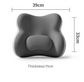 Black Ergonomic Memory Foam Lumbar Support Cushion for Office Chair, Adjustable Lower Back Pillow with Dual Side Support, Orthopedic Back Rest for Desk Chair, Car Seat and Home Office