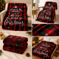 Christmas Home Comfort Set with Flannel Throw Blanket 130x150cm, Plush Indoor Slippers AU 8-9 and Snowman Curtain Tiebacks Set of 2, Festive Holiday Gift Bundle