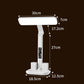 LED Desk Lamp with Digital Clock Temperature Display Pen Holder and Phone Stand Foldable Eye Caring Study Reading Light for Students Home Office