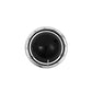 Black Retro Planet Mechanical Kitchen Timer Magnetic Countdown Clock Battery-Free Metal Core Loud Alarm for Cooking Study