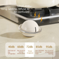 Black Retro Planet Mechanical Kitchen Timer Magnetic Countdown Clock Battery-Free Metal Core Loud Alarm for Cooking Study