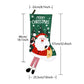 White Knitted Christmas Tree Skirt & Santa Stocking Combo Set Festive Holiday Home Decor Reusable Xmas Decoration Fireplace Tree Base Cover Gift Ready Seasonal Ornament