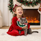 Christmas Pet Collar（Green scarf and hat） Knitted Festive Dog Cat Collar Red Green Adjustable Soft Lightweight Holiday Pet Accessories for Small Dogs and Cats  Party Wear
