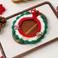 Christmas Pet Collar（Snowman, deer, old man） Knitted Festive Dog Cat Collar Red Green Adjustable Soft Lightweight Holiday Pet Accessories for Small Dogs and Cats  Party Wear