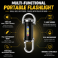 Mini Keychain Flashlight - 2 Pack Portable LED Torch with Hook, Pocket Outdoor Light