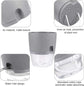 Grey Indoor Self Watering Planter Pot - 6 Inch Double Layer Rempvable Plastic Flower Pot with Extra Large Water Storage and Cotton Rope for All House Plants, Flowers, Herbs