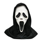 Scream Ghost Face Mask - Halloween Cosplay Latex Hood Mask for Horror Parties, Masquerades and Haunted Houses (Style 1)