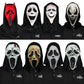 Scream Ghost Face Mask - Halloween Cosplay Latex Hood Mask for Horror Parties, Masquerades and Haunted Houses (Style 8)
