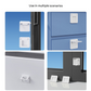 Multifunctional Window & Door Safety Lock (5 Pack) - Punch Free Sliding Track Stopper and Drawer Pull Handle