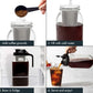 32oz Mason Jar Cold Brew Coffee Pitcher (2 Pack) - Soda Lime Glass Jug with Measurement Marks & Pour Spout Handle Lid