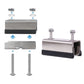 4 Pack Stainless Steel Solar Panel Mounting Brackets (Style A) - Heavy Duty Solar Panel Z-Brackets, Rustproof & Anti-Vibration Stable Fixing Mounts for RV Boat Camper Roof