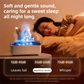 White Flame Effect Aroma Diffuser & Humidifier with Colour Ambient Lighting and Poweroff Protection - 300ml Essential Oil Mist Diffuser for Bedroom Office and Home