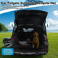 160 x 195CM Car Tailgate Sunshade Mosquito Net with Zipper, Fixed Band / Hooks and Storage Bag - Extra Large Breathable Mesh Rear Hatch Screen for SUV MPV Van Camping & Road Trips