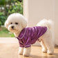 Purple Pet Pyjamas S Size- Lightweight Acrylic Dog and Cat Sleepwear, Compact Indoor Loungewear for Small Pets, Spring and Summer Pet Clothing