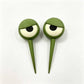 1 pair Eyes flowerpot decorative ornaments - 3D Printed Pot Decorations, Quirky Planter Accessory with Personality for Home Garden Desk Gift