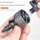 7-in-1 Aluminium Alloy Multi-Bit Screwdriver - Compact S2 Steel Bit Set with Magnetic Holder, Portable DIY Repair Tool for Home and Travel