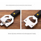 4-in-1 Stainless Steel Bottle Opener and Can Opener - Heavy Duty Beer Opener with Non-Slip ABS Handle, Multi-Purpose Kitchen Gadget for Camping, BBQ, Bar and Home Use
