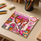 Relaxing Lifestyle Colouring Book - 20 x 20 cm Square Creative Colouring and Drawing Book with Detailed Everyday Scenes for Art, Colouring and Creative Projects