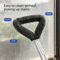 Triangular Window Screen Cleaner Brush - 32cm Long Handle Durable Bristles for Window Tracks, Blinds, Screens and Tight Gaps
