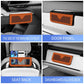 Red Car Organizer Storage Bag - Dashboard Seat Back Mesh Pocket - Multi-Purpose Mobile Phone Ticket Holder - Space Saving Vehicle Accessories