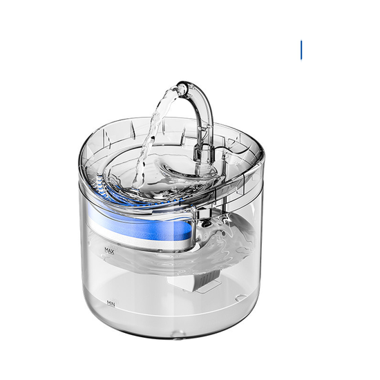 Transparent pet charging water dispenser [without adapter] 165 * 165 * 172mm