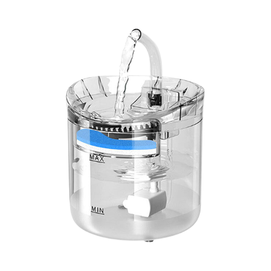 Transparent pet intelligent sensing version water dispenser 165 * 165 * 172mm