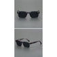 Dark Grey Trendy Oversized Lightweight Blue Light Blocking Sunglasses for Men - Anti-Fog, Photochromic, and UV Protection