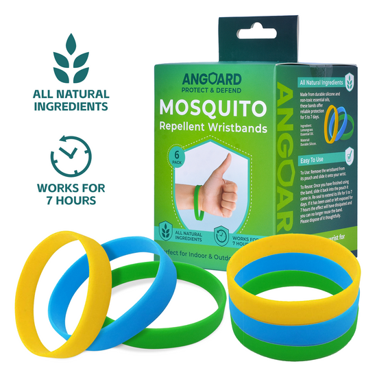 6 Pcs Mosquito Repellent Wristbands