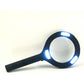 Brillar Light Up Magnifying Glass with COB LED Technology-Black/Navy