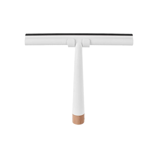 Bamboo Base Shower Squeegee with Holder